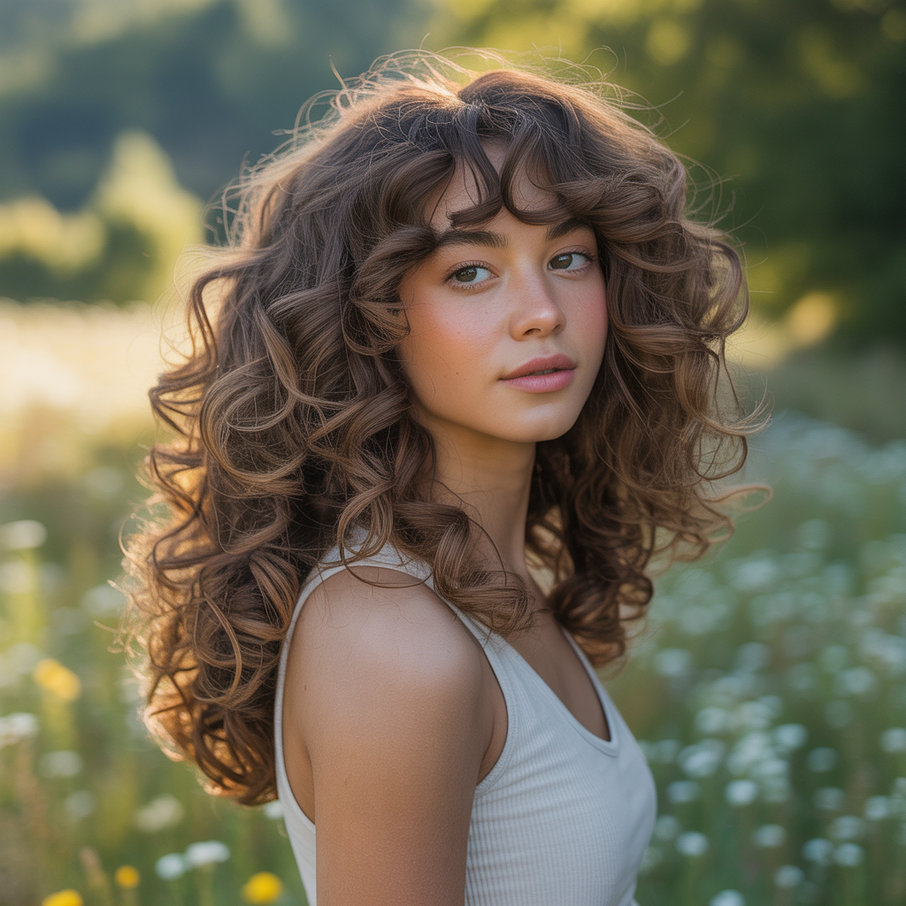 15 Best Ideas About Long Layered Hairstyles Curly Hair Guide for Defined Curls 4 V-Shaped Layers