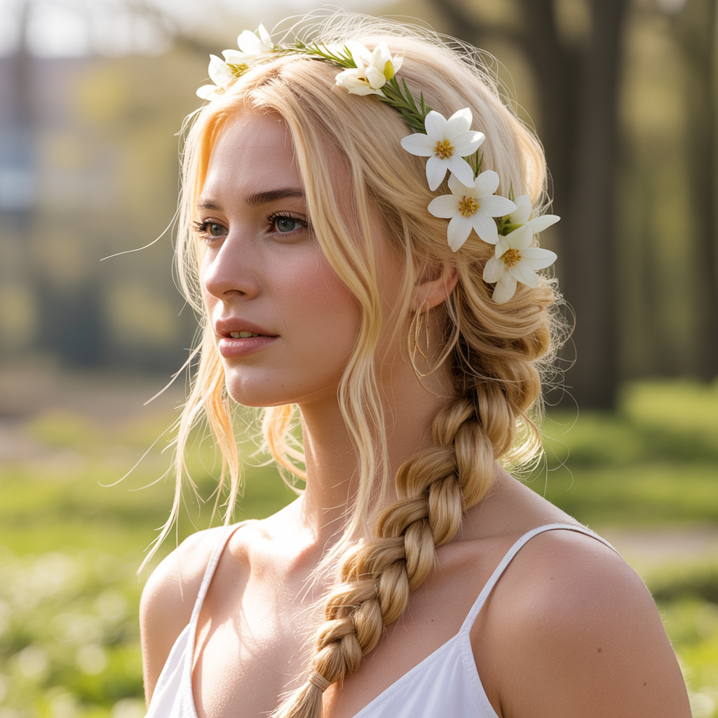 15 Best Graduation Hairstyles for Every Hair Type and Style 13 Waterfall Braid Graduation Hairstyles