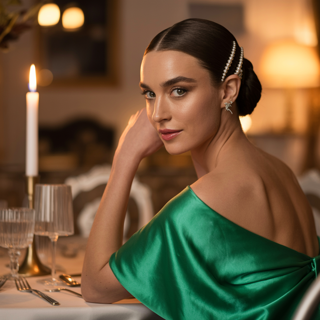 20 Stunning Ideas On Valentines Hairstyles for a Romantic Date Night 3 a cinematic portrait photograph of a