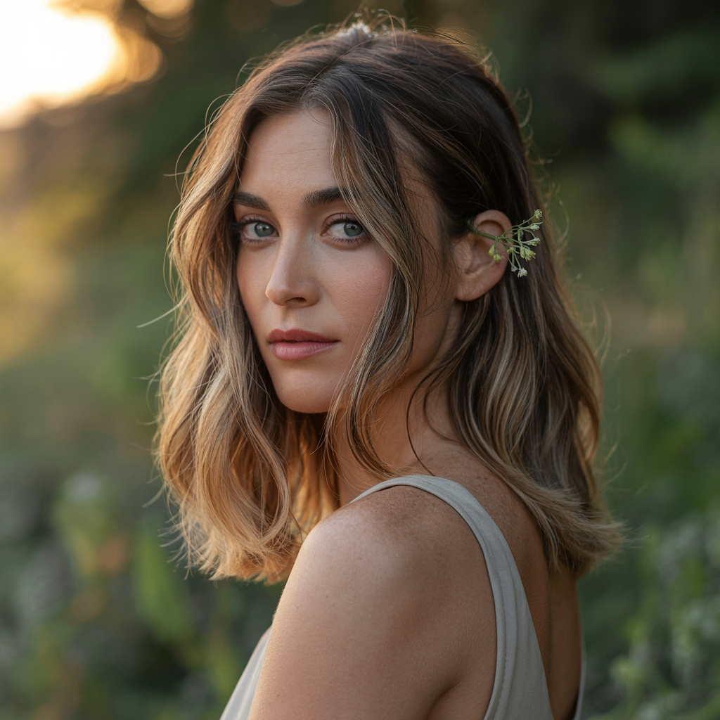 13 Gorgeous Wolf Cut for Women Styles to Try For Trendy Look 5 a cinematic portrait photograph of a