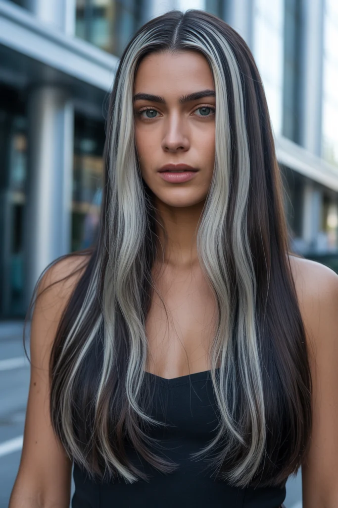 a confident woman with long straight jet Rk10RdHzSwGzlVeOCeigQQ wKKRLYWORvK6gR002LNh7A