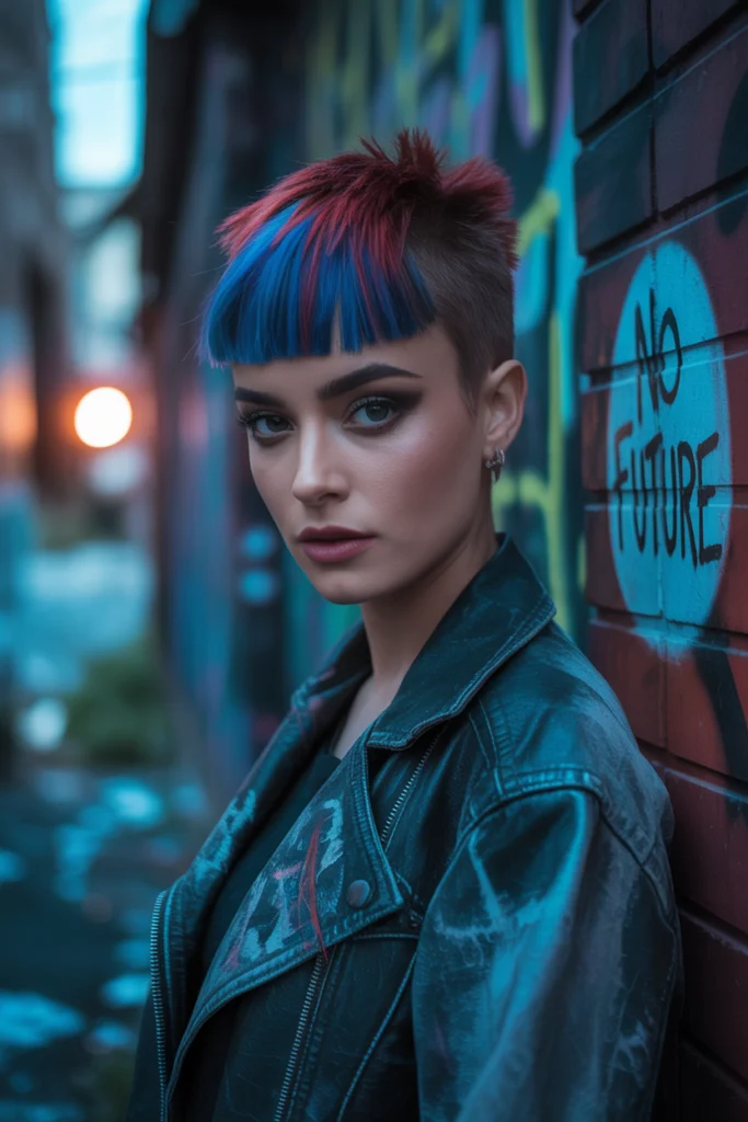 13 Short Wolf Cut with Curtain Bangs Ideas You’ll Want to Try 4 a dramatic cinematic portrait photograph 7dJzQeLhRCG3NpEPYjnb5g gDN5SHhuTiOyxh3oed2FeQ