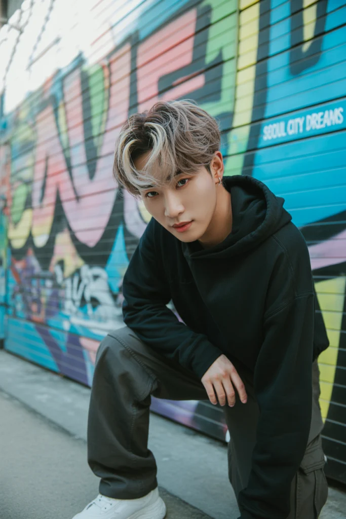Trendy 30 Korean Hairstyles for Men Ideas to Elevate Your Style 14 a dynamic street style photograph captur oFu6L 60Qtm7slfkPqBkHg 8 yrcZCNTkugYjTmUHKYJA
