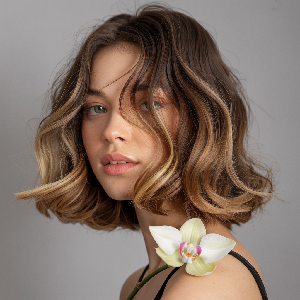 Medium Shag Haircuts: 13 Inspiring Styles for Texture & Movement 5 a fashion editorial photograph of a youn Mu7APP4GSQydIQ3qoBIKrA SjscBLe7StOZPuwh8hZJ Q