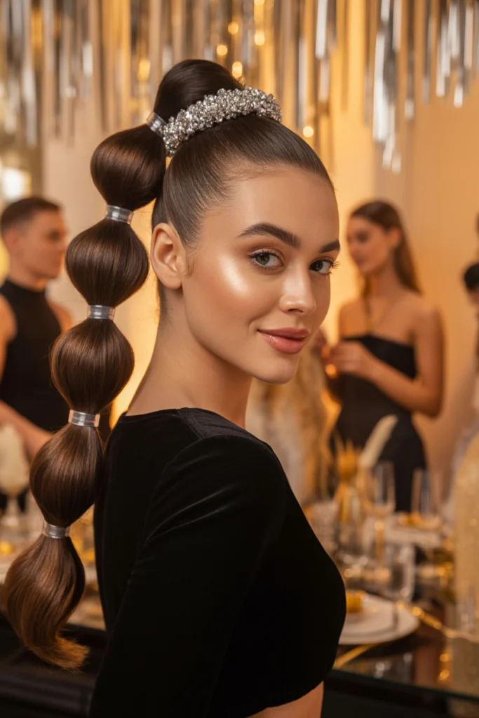 Gorgeous 25 Christmas Hairstyles Ideas for Every Holiday Event 17 a glamorous portrait photograph of a you 8n48uFE0Qlu7h2mhCOhYIg rPfRHxpGTUC5qbaJgAj6cQ