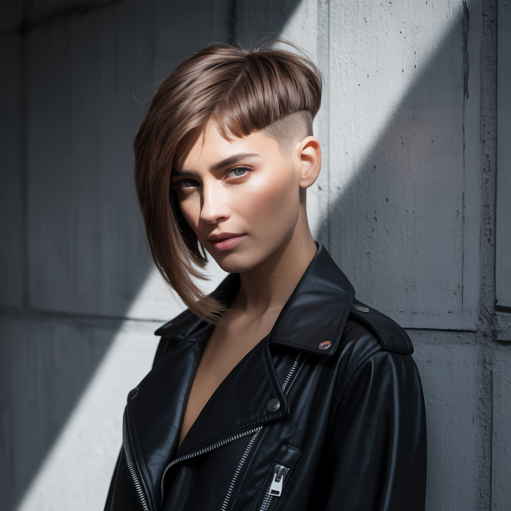 20 Stunning Long Pixie Bob Styles You’ll Want to Try Now 17 a photograph of a stylish model with a