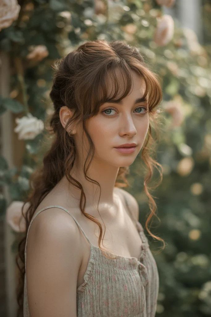 Best 15 Types of Bangs Ideas for a Fresh New Style 14 a soft focus portrait photograph of a yo Gvs85O8bT1Kg15Xgp1LDJw nTmukIX4SvKVDXsYVLRggQ