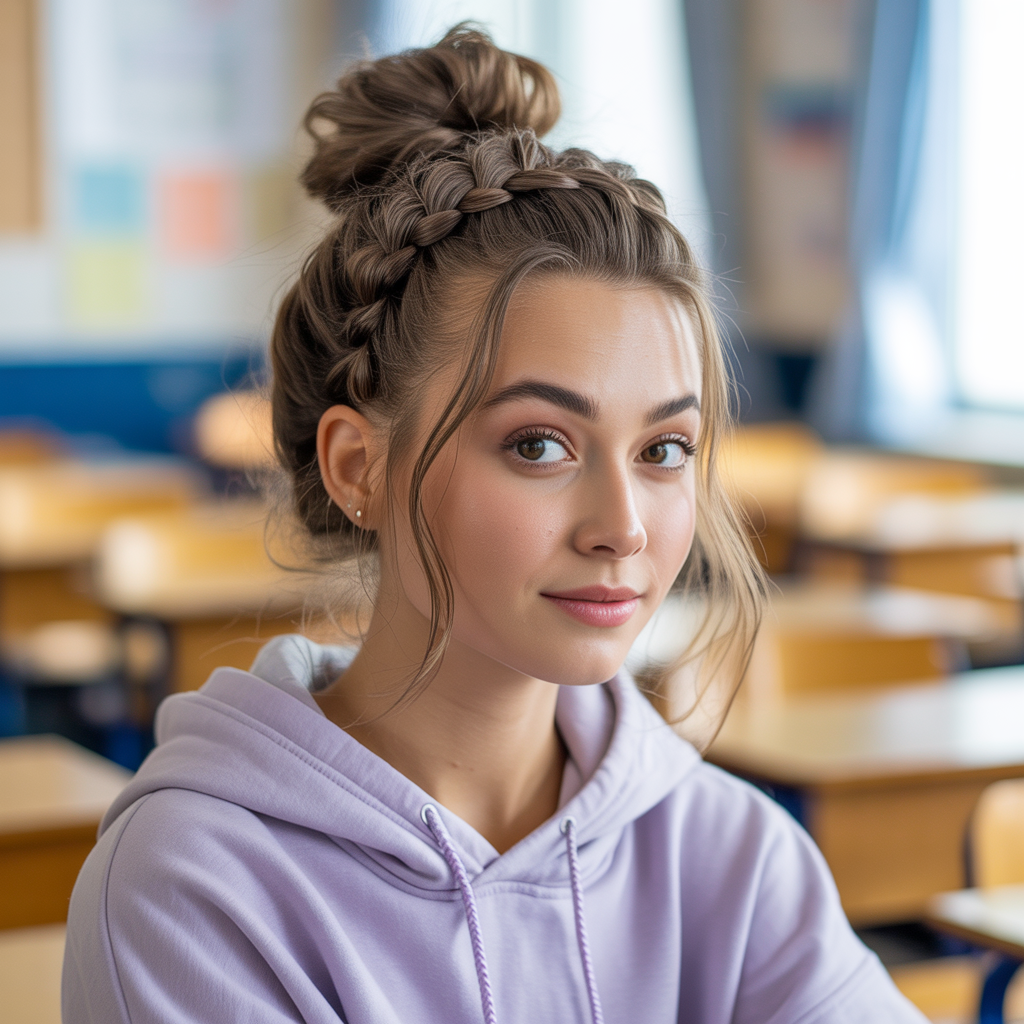 Easy & Trendy 10 Hairstyles for School Ideas 1 a softly lit portrait photograph capture Oh XXv NT HVLwglhnfeg VOY8nmWuR7SO0ChdNMEGnA