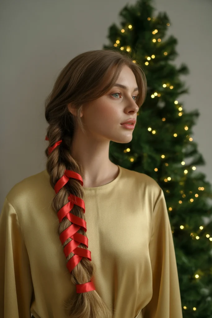 Gorgeous 25 Christmas Hairstyles Ideas for Every Holiday Event 15 a softly lit portrait photograph capture ykqDQ6mrTZi5oOnoPcxshw isSJCvC4RCeqGcbTRIvOgA