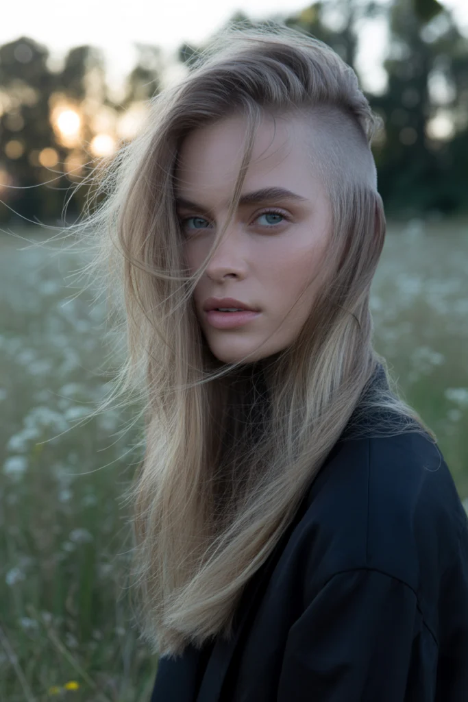 Stunning 15 Side Shaved Hairstyles Ideas You’ll Love 2 a striking fashion portrait photograph c GUGWg SqSye7GeEVILCsGQ xCGuBmGQQ GC 1umeE7Nug