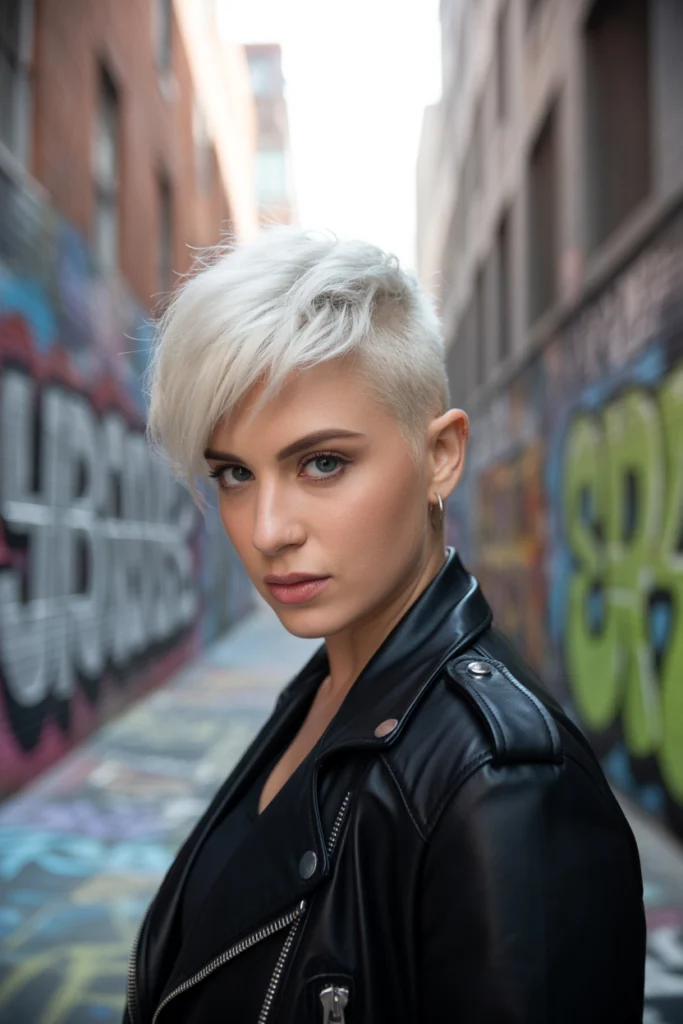 Stunning 15 Side Shaved Hairstyles Ideas You’ll Love 3 a striking portrait photograph of a conf xgkBjyJMTLaiukqIKq1ltQ TtA7rCFDT9eXH9MqJs2kfA