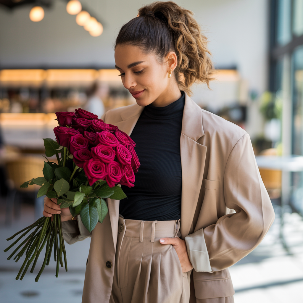 20 Stunning Ideas On Valentines Hairstyles for a Romantic Date Night 17 a vibrant lifestyle photograph features