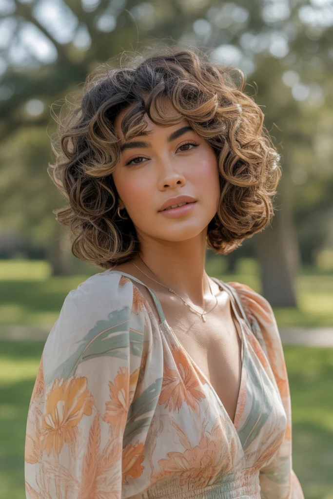 15 Layered Haircut Ideas to Transform Your Look 8 a woman with naturally curly shoulder le hQoSZKRJR1qUNshRg3ilfQ Tg2Bm0fJS3WPxWBUMoMk7Q