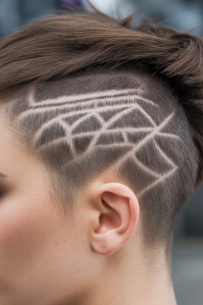 Stunning 15 Side Shaved Hairstyles Ideas You’ll Love 10 close up of a shaved hairstyle with intr CmfZdyQSSoGE2Kk v7HFxg ry Xsmd S9iaexBTzPw8XA
