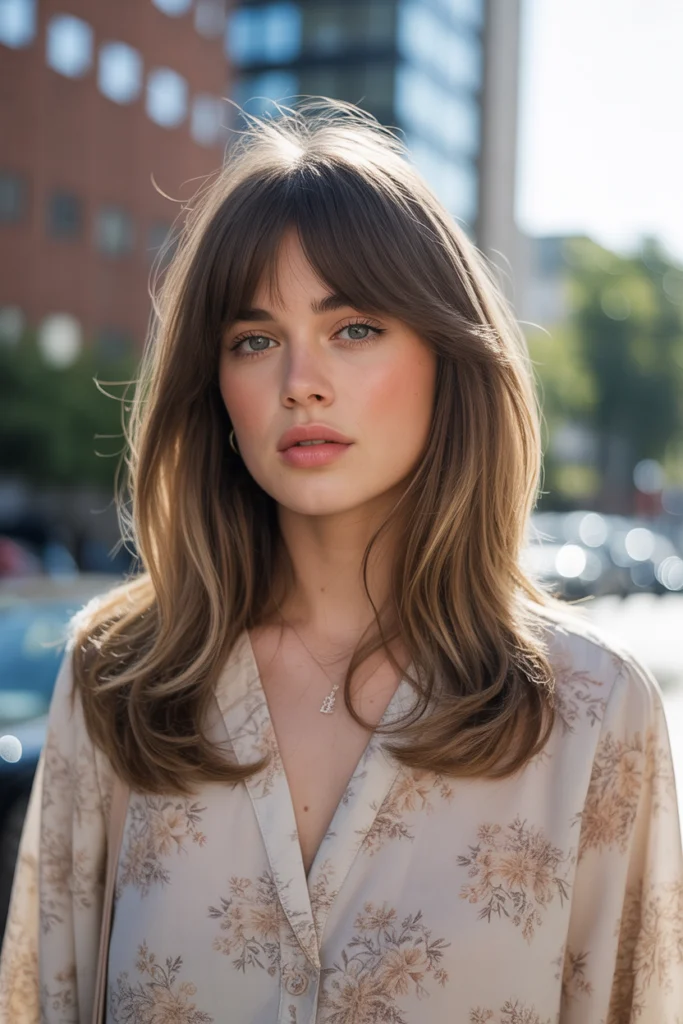 Best 15 Types of Bangs Ideas for a Fresh New Style 1 curtain bangs a young woman with long la w8eOYnrBTbGeBx1u0O07IA PMZngKHtR9u5eA 0gHQyUg