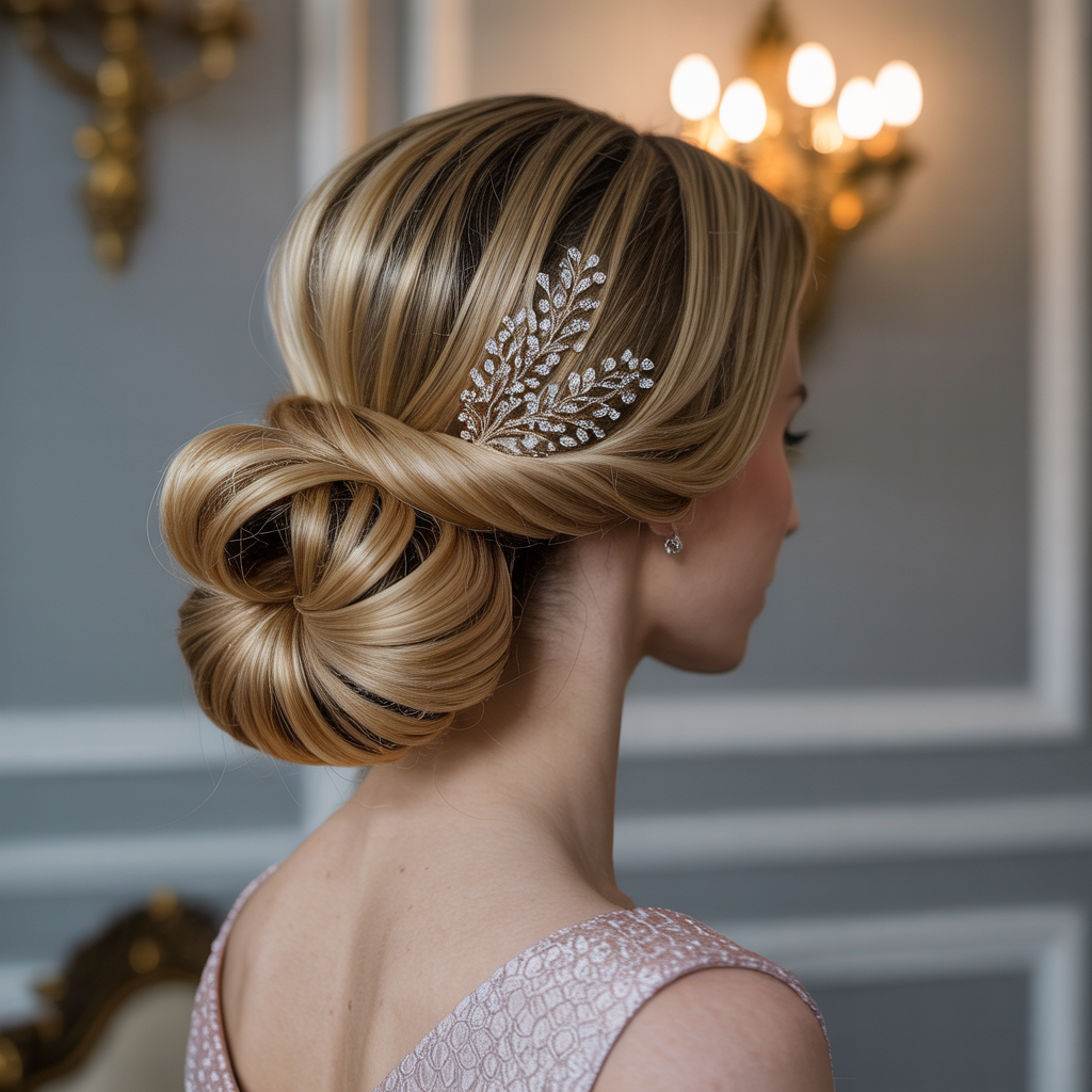 20 Stunning Ideas On Valentines Hairstyles for a Romantic Date Night 13 elegant french twist hairstyle with a