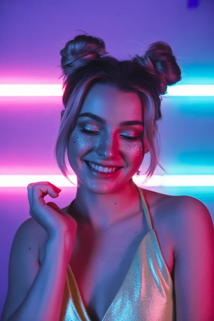15 Birthday Hairstyles Ideas for Every Party Vibe 7 fun playful young woman with two high sp gjmpZy7KQdqNpzUTbz8FUw 09GQwxHwQ9KxOSc0BwNeJA