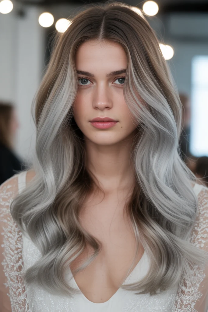 long flowing hair with a natural silver tQRzjoF6S6qaJhde 8oAQw OaAnTF3fTkSb3cbbjoPifA