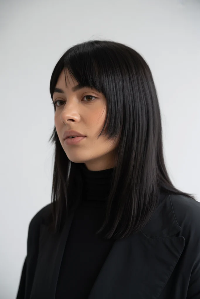 minimalist portrait of a woman with long uUrBrNQhT1ORk39Up5ik7A fId4ZrGjSiSeRbEGXIyclg