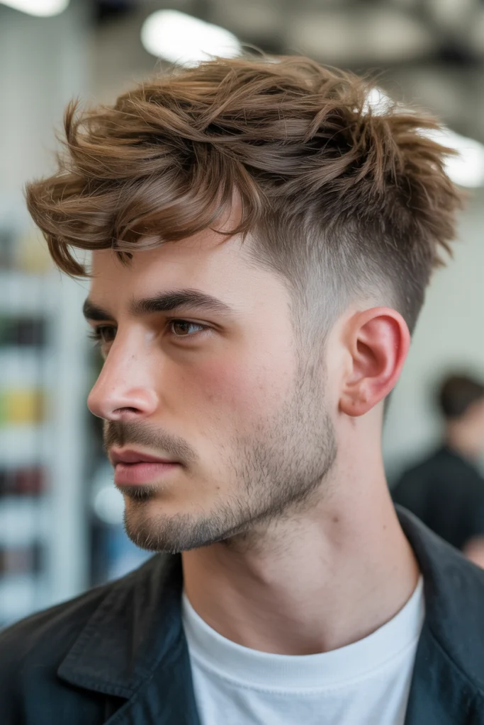 Unique 10 Faded Mullet Ideas for Modern Style 5 prompt a textured faded mullet with a me 4ut3HqnvTguDrhKYnUJ8jg lmVAU3ojTt 3O6z9NjmPug