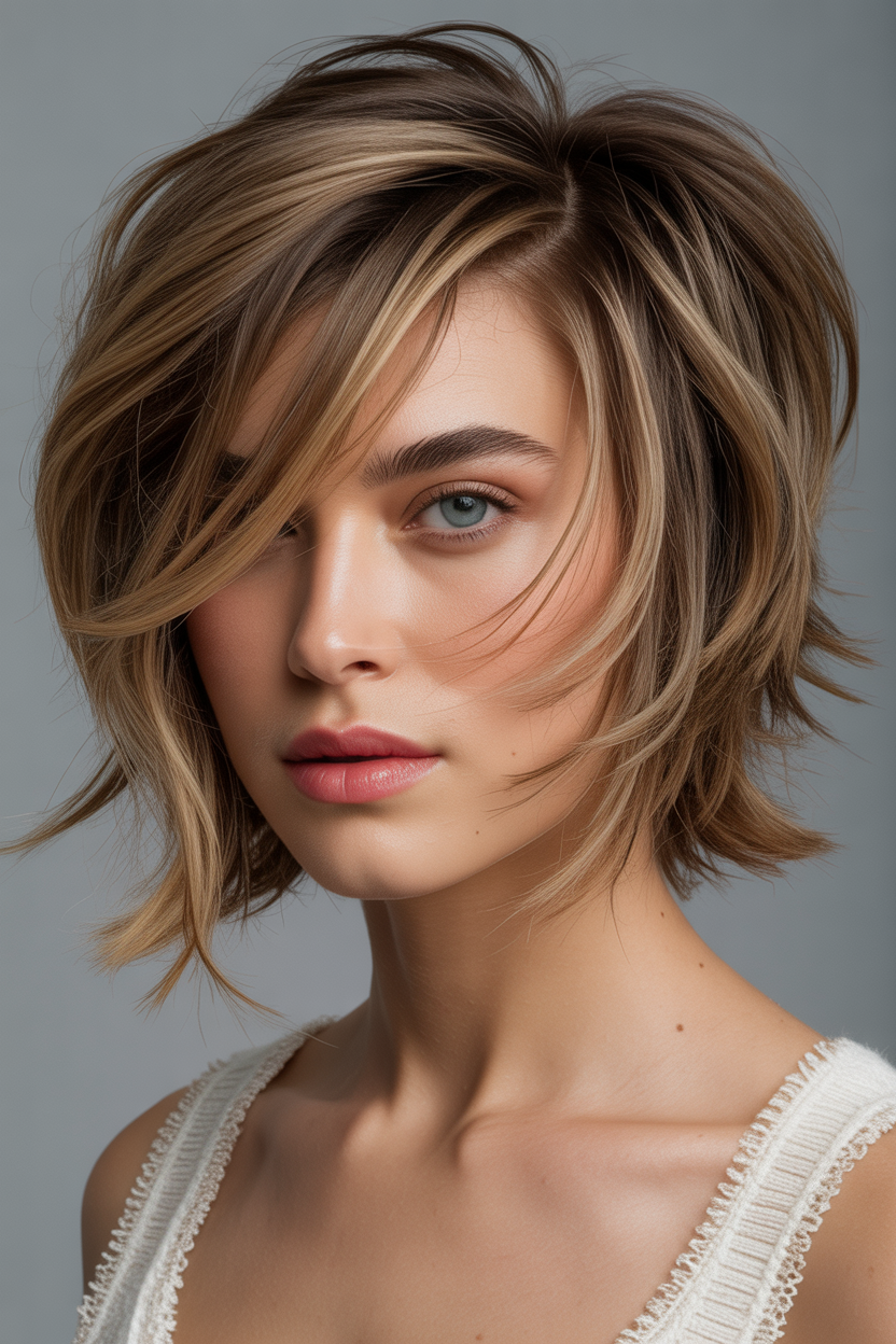 Short Shaggy Hair Ideas for Volume and Texture You’ll Love 14 prompt create an image of a woman with a FkTzeXpSIGMCL5bDPuiWg jJQ66fWtTnulgK3MdP872g