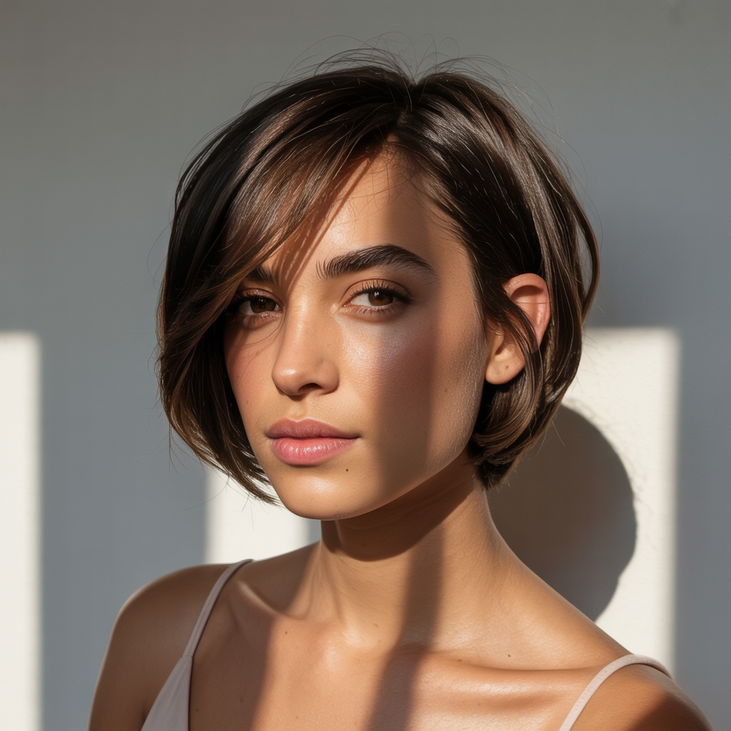 20 Stunning Long Pixie Bob Styles You’ll Want to Try Now 7 realistic portrait of a woman with a lon 7bzHWESzRWyHQlXtlPHXyA Epr0cYS7TZmpoFYCk8mm6A