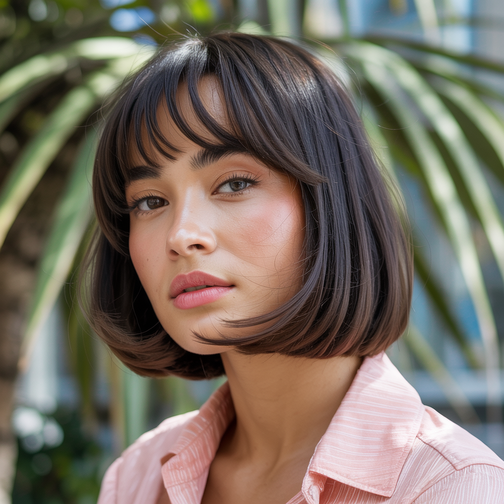 20 Stunning Long Pixie Bob Styles You’ll Want to Try Now 4 realistic portrait of a woman with a
