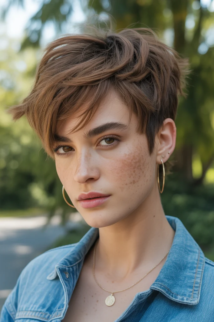 Bold & Chic: 12 Short Cropped Hairstyles Ideas 3 short textured crop haircut with choppy 1bqosgaOTMaSwArq7o9Rwg XjQZNaHaSNWxKphzOXsh w