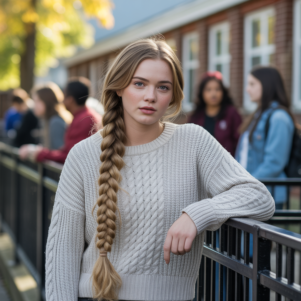 20 Back to School Hairstyles: Gorgeous Trendy Looks for Busy Mornings 13 Back to School Hairstyles with Fishtail Braid