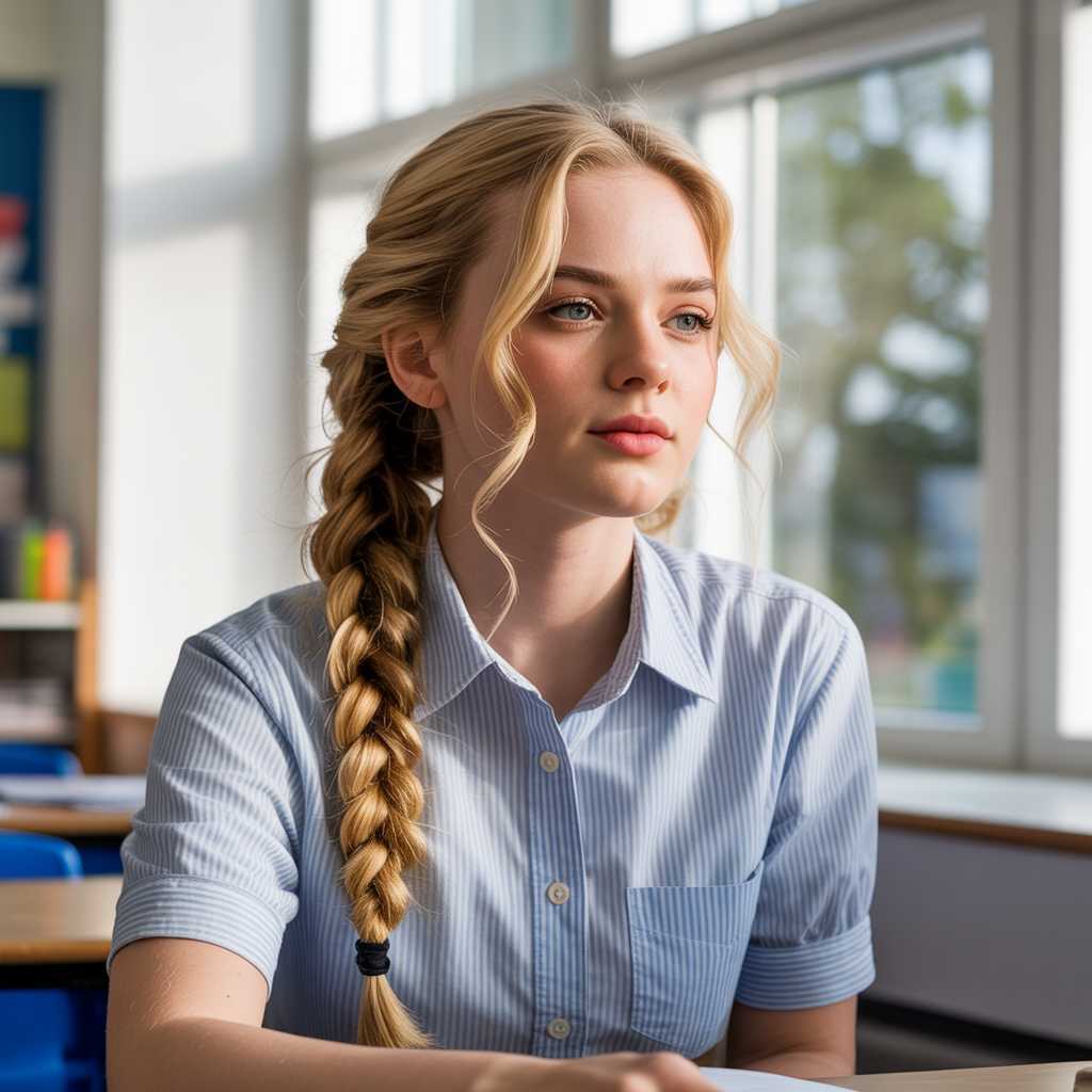 20 Back to School Hairstyles: Gorgeous Trendy Looks for Busy Mornings 7 Back to School Hairstyles with Side Braid