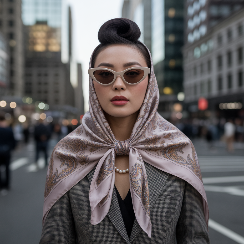 Beehive Hairstyles: 15 Stunning Ways to Wear the Iconic Look 5 Beehive Hairstyles with Scarves
