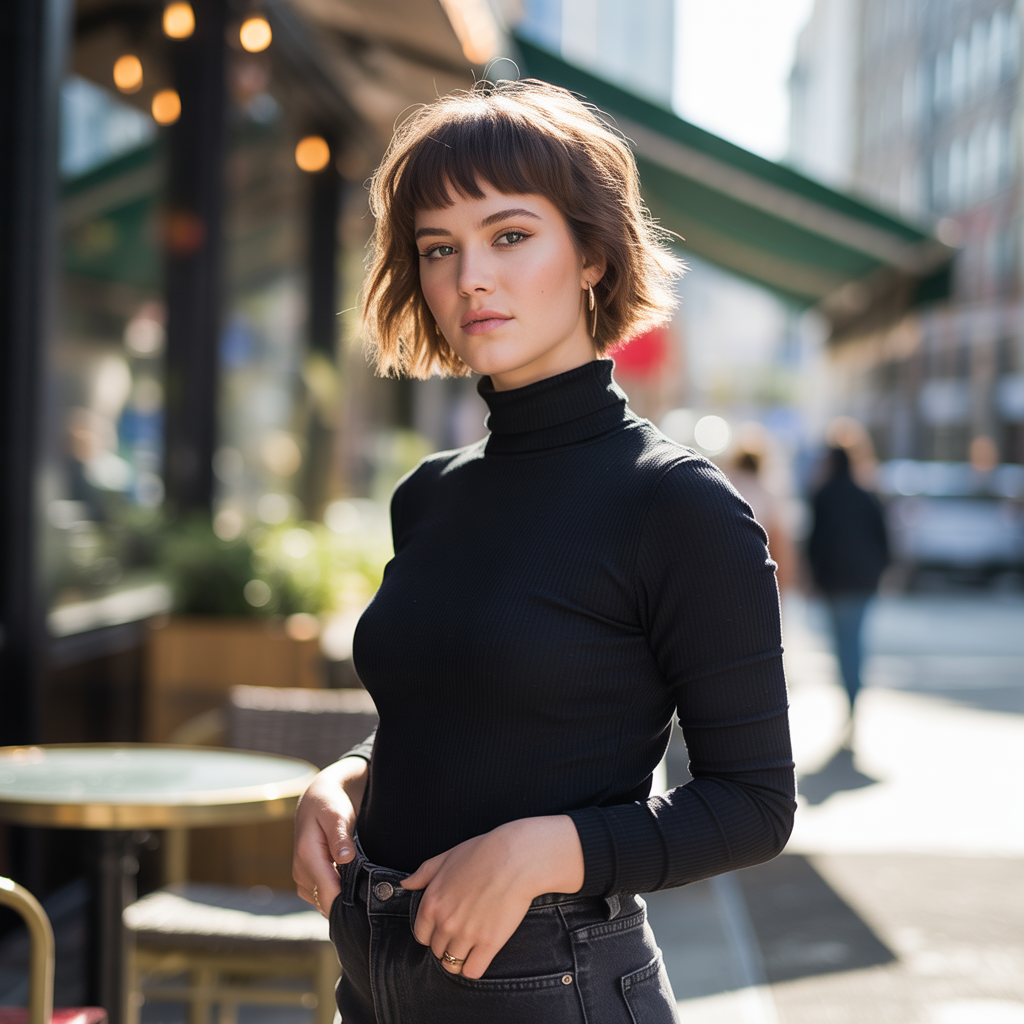 20 Iconic Ways to Rock the 90s Bixie Haircut 12 Bixie haircut with bangs