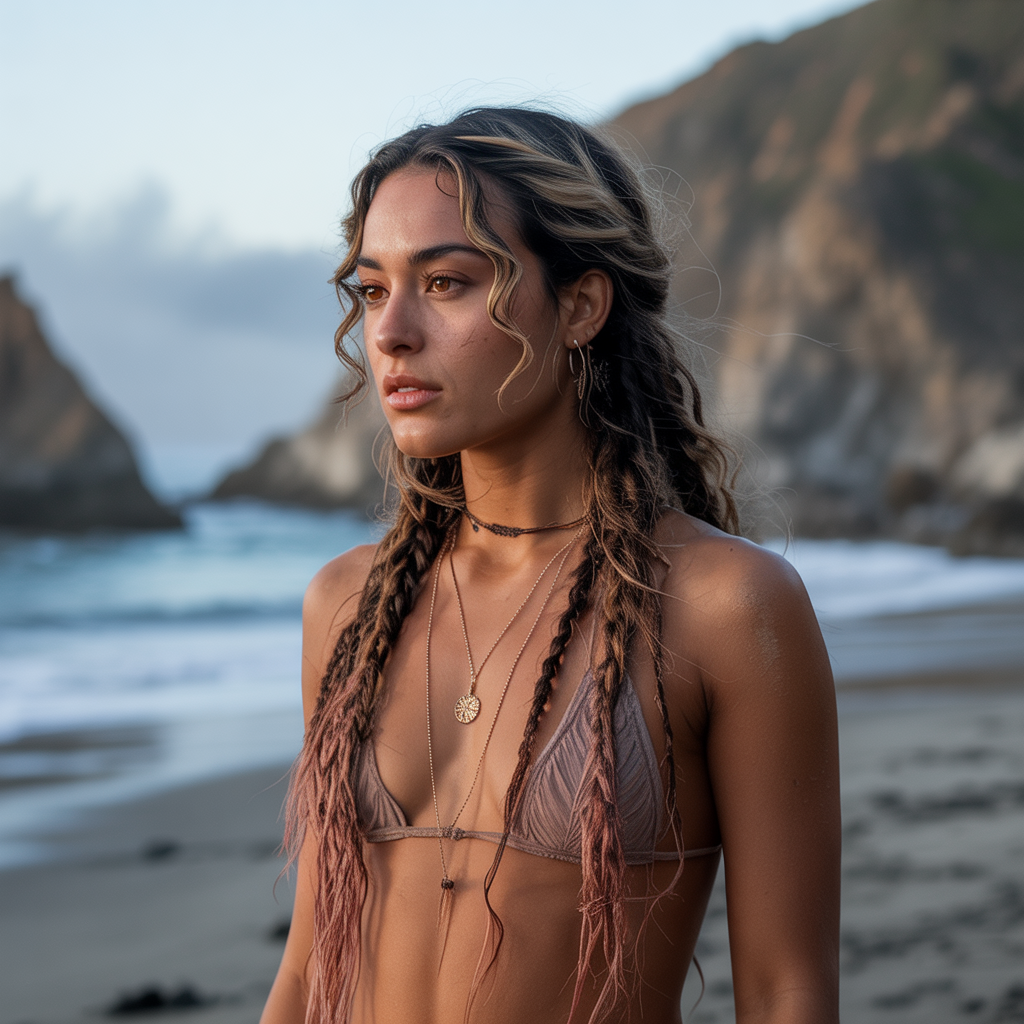 20 Trendy Sun Kissed Beach Hairstyles for Waves, Braids & Buns 19 Boho Braids for Sun Kissed Beach Hairstyles
