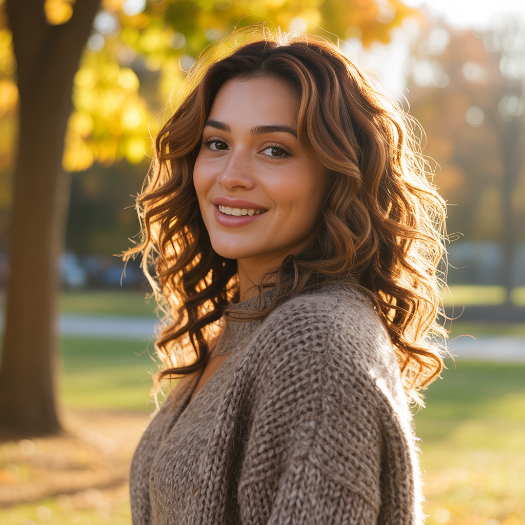 20 Chestnut Hair: Stunning Styles and Care Tips 12 Chestnut Hair Under Sunlight