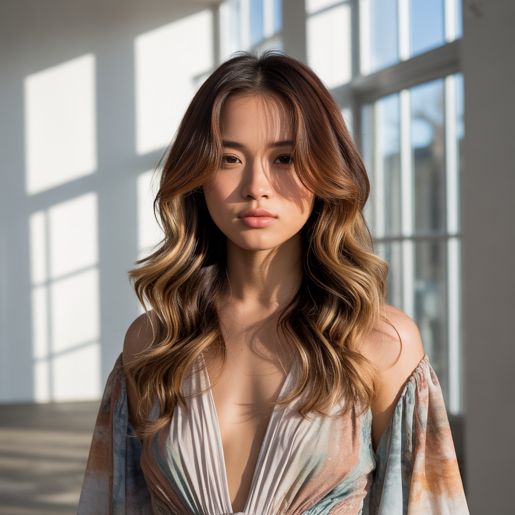 20 Chestnut Hair: Stunning Styles and Care Tips 4 Chestnut Hair With Balayage Highlights