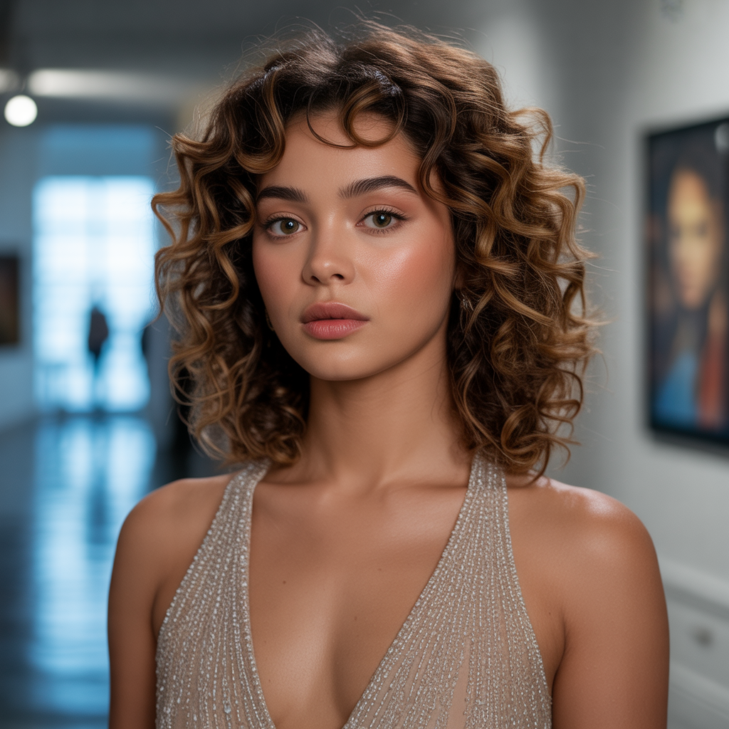 20 Chestnut Hair: Stunning Styles and Care Tips 7 Chestnut Hair With Curls