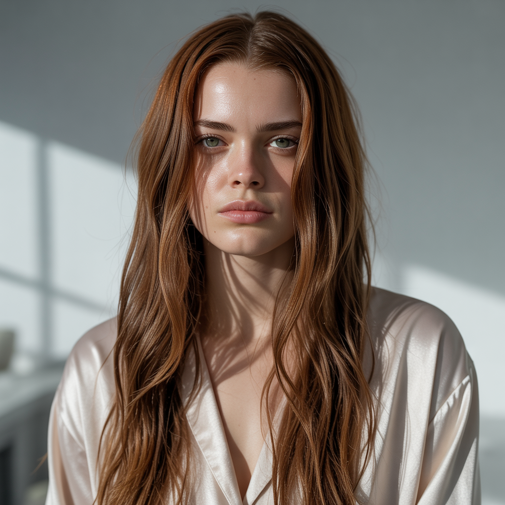 20 Chestnut Hair: Stunning Styles and Care Tips 1 Chestnut Hair With Natural Shine
