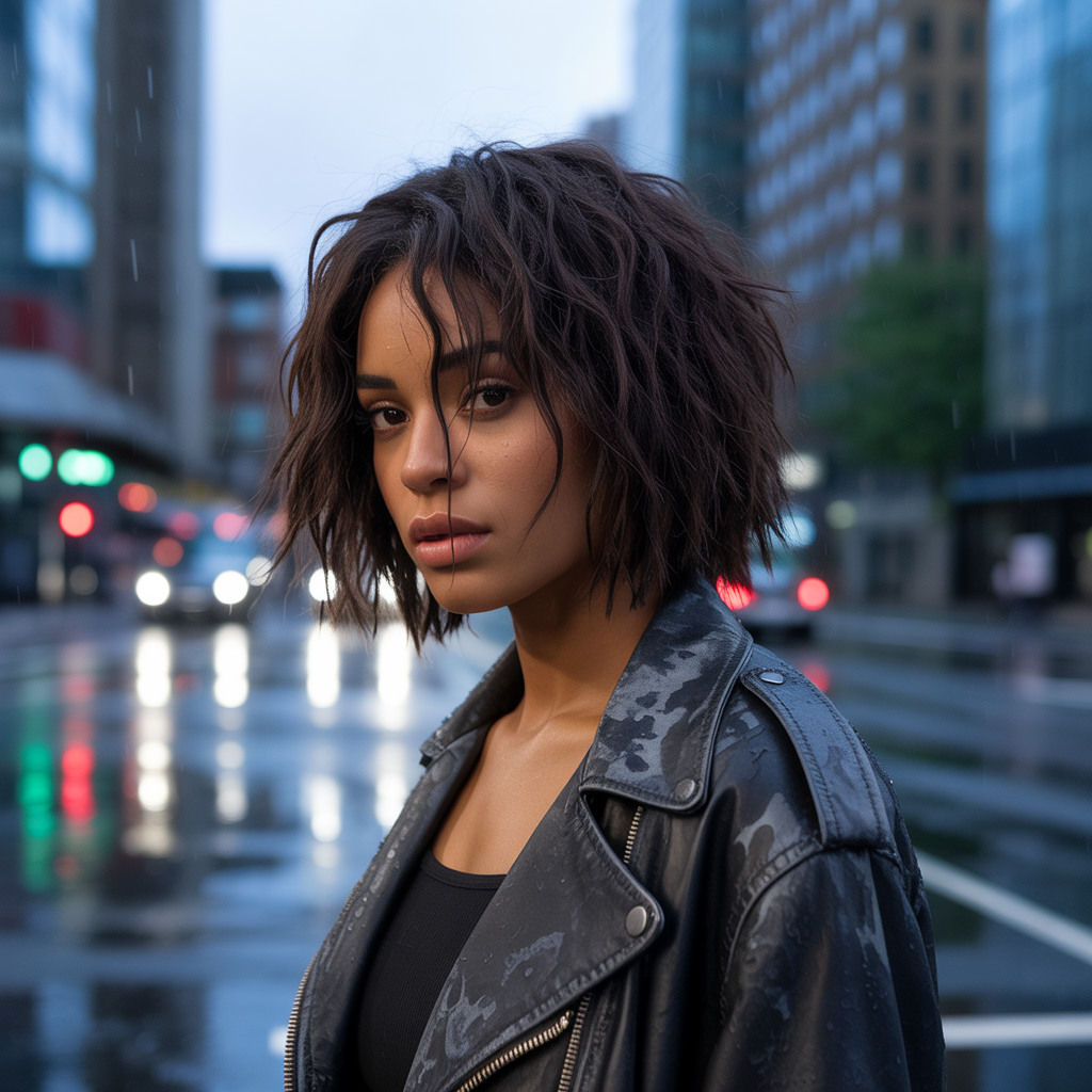 20 Gorgeous Long Angled Bob Hairstyles to Try 8 Choppy Long Angled Bob