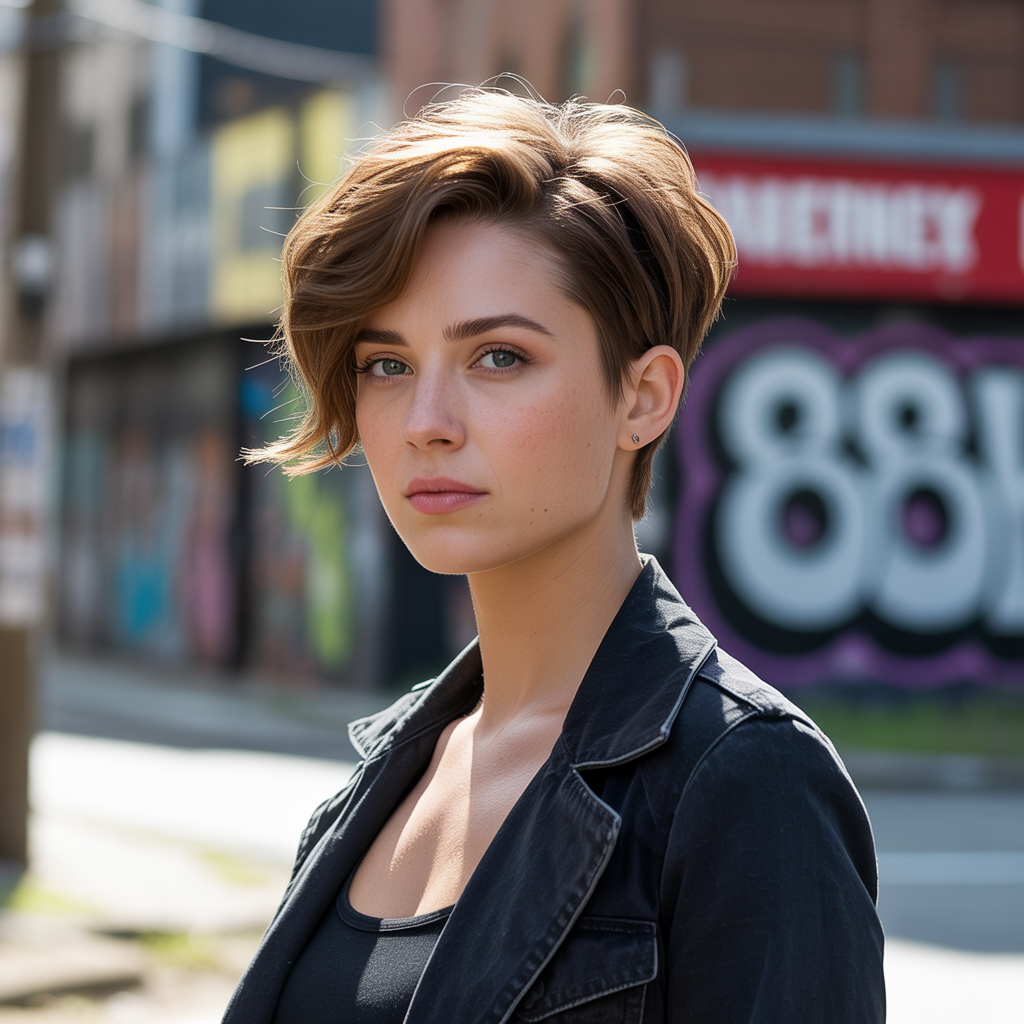 20 Iconic Ways to Rock the 90s Bixie Haircut 1 Classic 90s bixie haircut