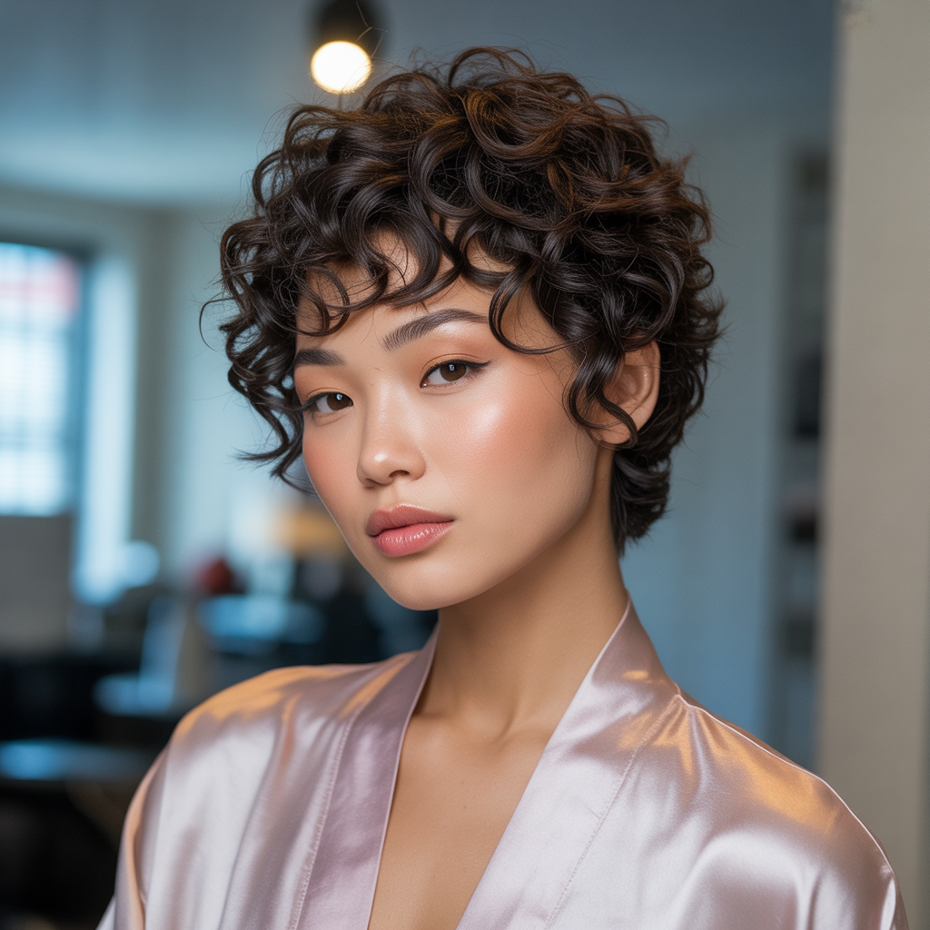 15 Stunning Curly Pixie Cut for Women Ideas to Try Now 1 Classic Curly Pixie