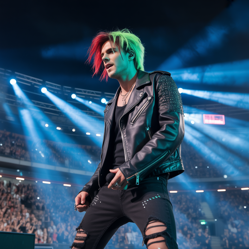 20 Rocker Hairstyles for Bold, Fearless Style 11 Colored Rocker Hairstyles