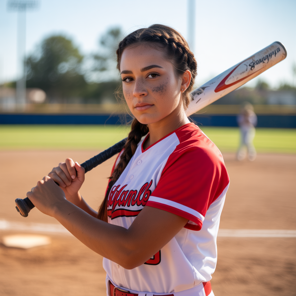 15 Softball Hairstyles That Stay Strong All Game 12 Crown Braid Softball Hairstyles