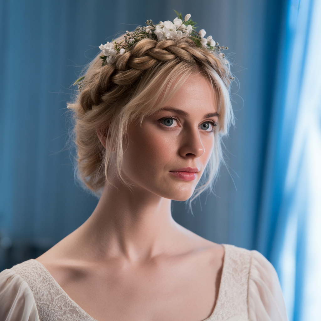 20 Short Hair Updos Perfect for Any Occasion 16 Crown Short Hair Updos