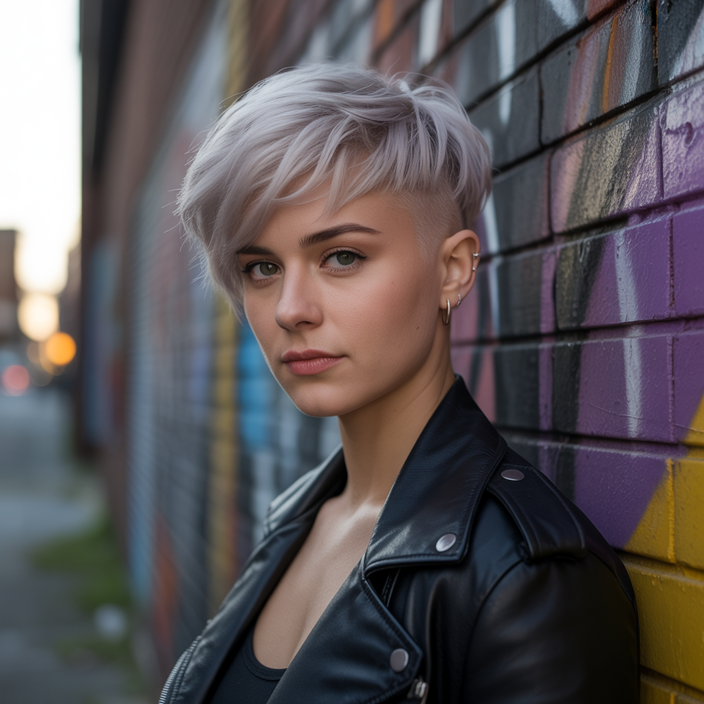 Ear Length Haircuts with Classic Pixie Influence