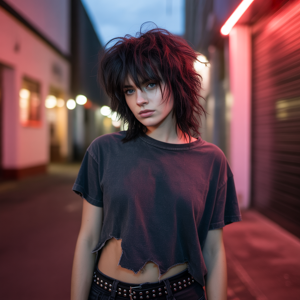 20 Bold and Messy Emo Shag Haircuts to Try Now 19 Emo Shag Haircuts For Thick Hair