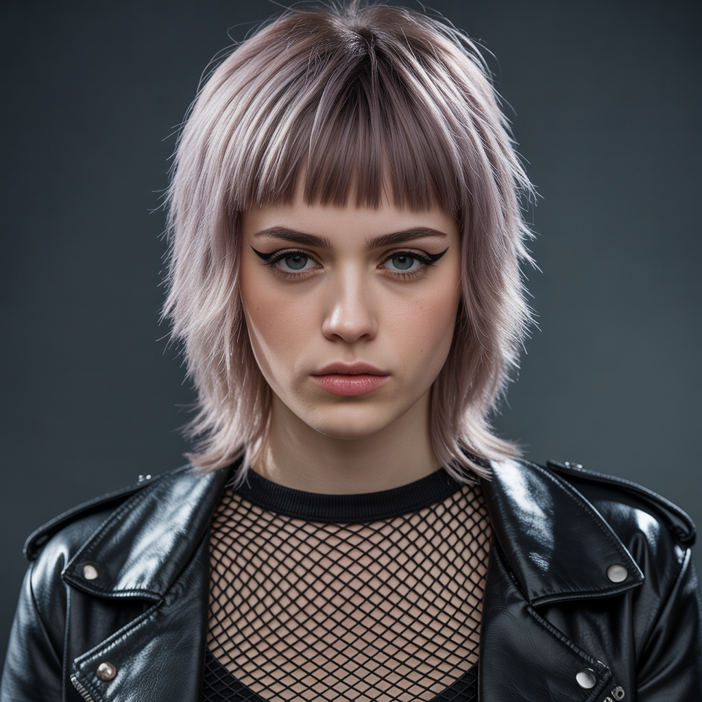 20 Bold and Messy Emo Shag Haircuts to Try Now 12 Emo Shag Haircuts With Straight Bangs