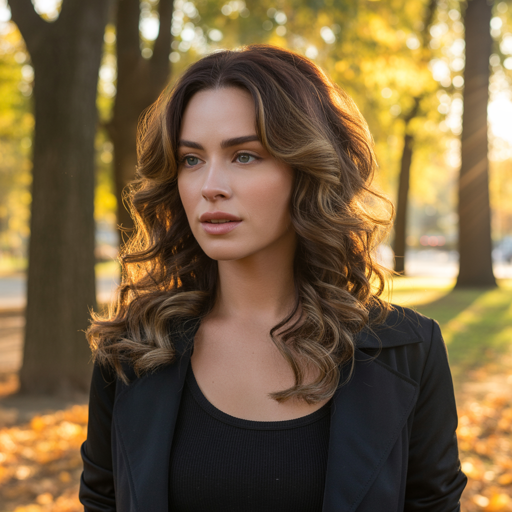 20 Trendy Fall Hair Color Ideas for a Warm and Rich Autumn Glow 18 Fall Hair Color Ideas with Bronze Highlights