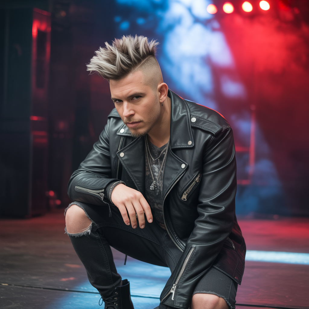 20 Rocker Hairstyles for Bold, Fearless Style 13 Faux Hawk Rocker Hairstyles