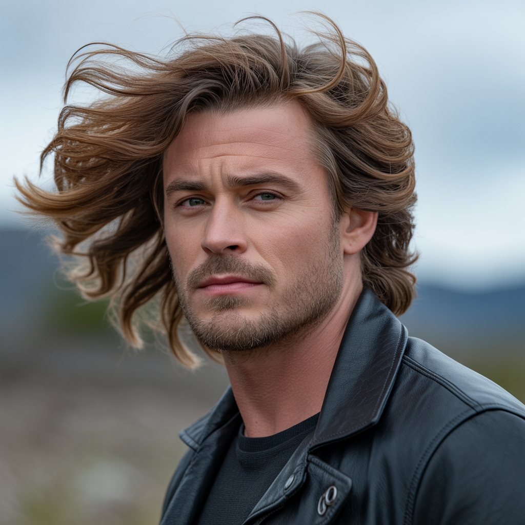 20 Trendy Flowy Haircut Ideas for Men with Style 18 Flowy Haircut Ideas for Men with Windswept Look