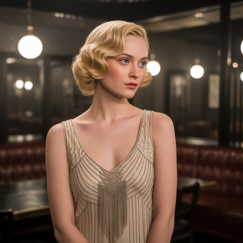 20 Short Hair Updos Perfect for Any Occasion 14 Gibson Tuck Short Hair Updos